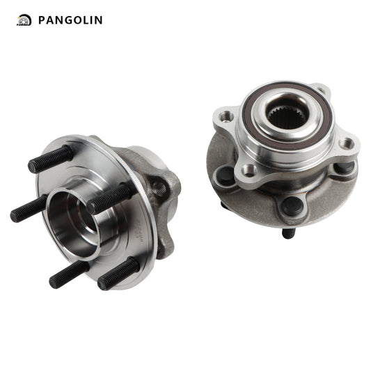 PANGOLIN 2Pcs Wheel Hubs and Bearing Assemblies 512498 Fit for 2013-2020 Fusion, 2013-2016 Lincoln MKZ Rear Wheel Bearing Hub Assembly Replace Part OE HA590481, BR930874, BR930913