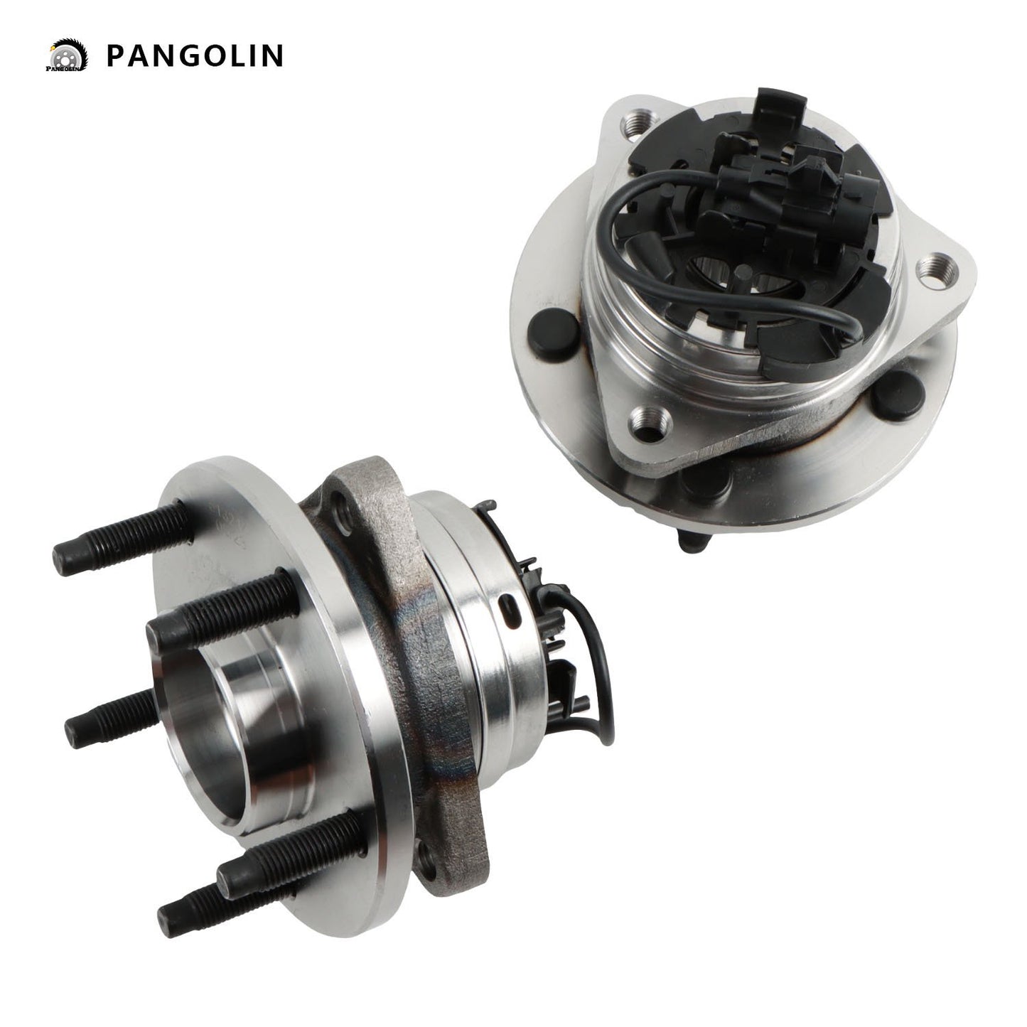 PANGOLIN 2Pcs Wheel Hubs and Bearing Assemblies 513214 Fit for 2004-2012 Chevrolet Malibu Cobalt HHR, 2005-2010 Pontiac G6 Front Wheel Bearing Hub Assembly Replace Part OE WE60729, BR930317