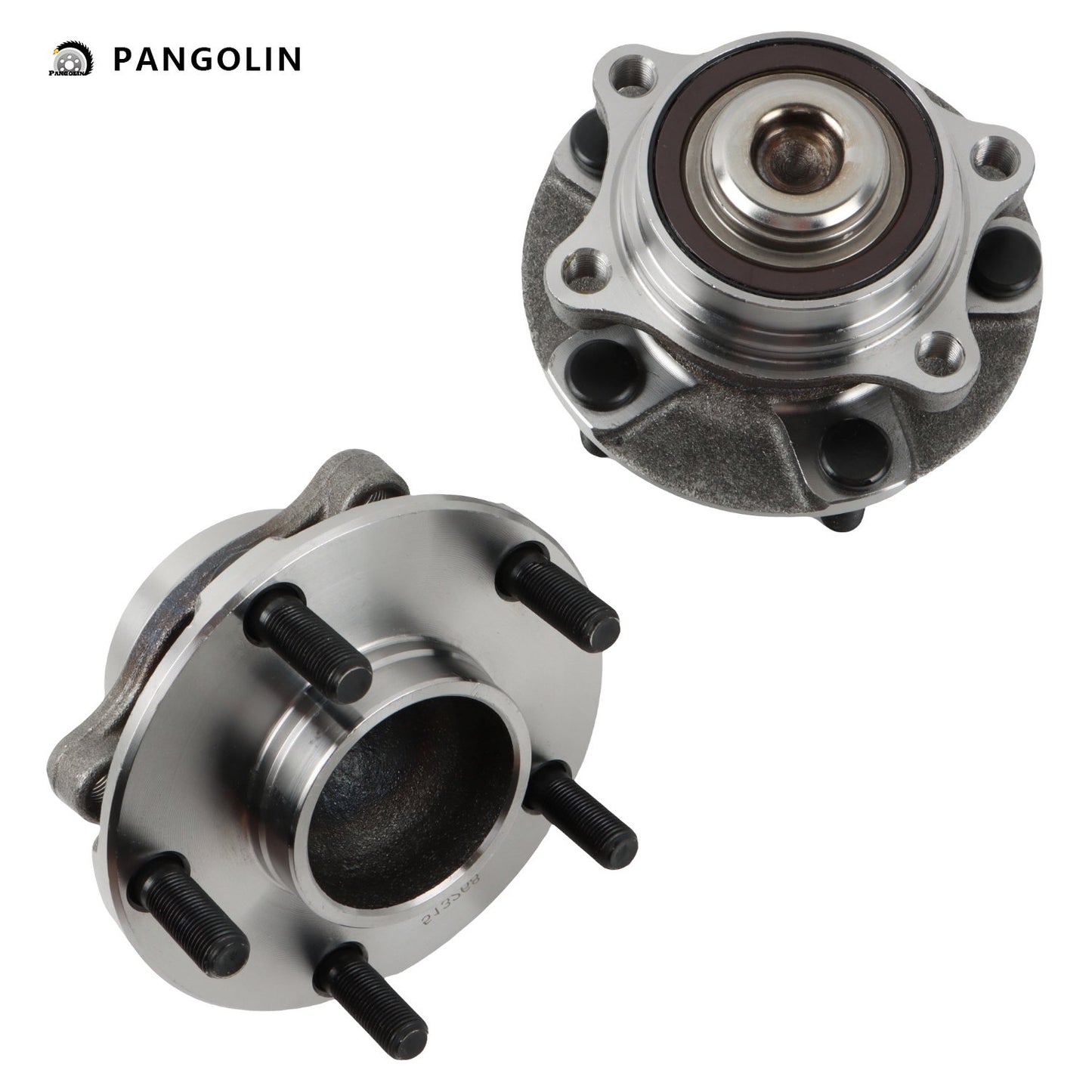 PANGOLIN 2Pcs Wheel Hubs and Bearing Assemblies 513268 Fit for 2003-2007 INFINITI G35, 2003-2009 Nissan 350Z Front Wheel Bearing Hub Assembly Replace Part OE HA590027, 40202AL56C, 405.42013E