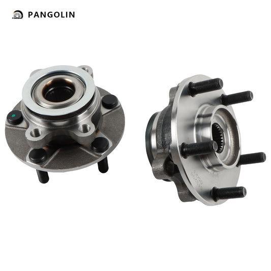 PANGOLIN 2Pcs Wheel Hubs and Bearing Assemblies 513298 Fit for 2008-2013 Nissan Rogue, 2014-2015 Nissan Rogue Select, 2007-2012 Nissan Sentra Front Wheel Bearing Hub Assembly Replace Part OE WE60491