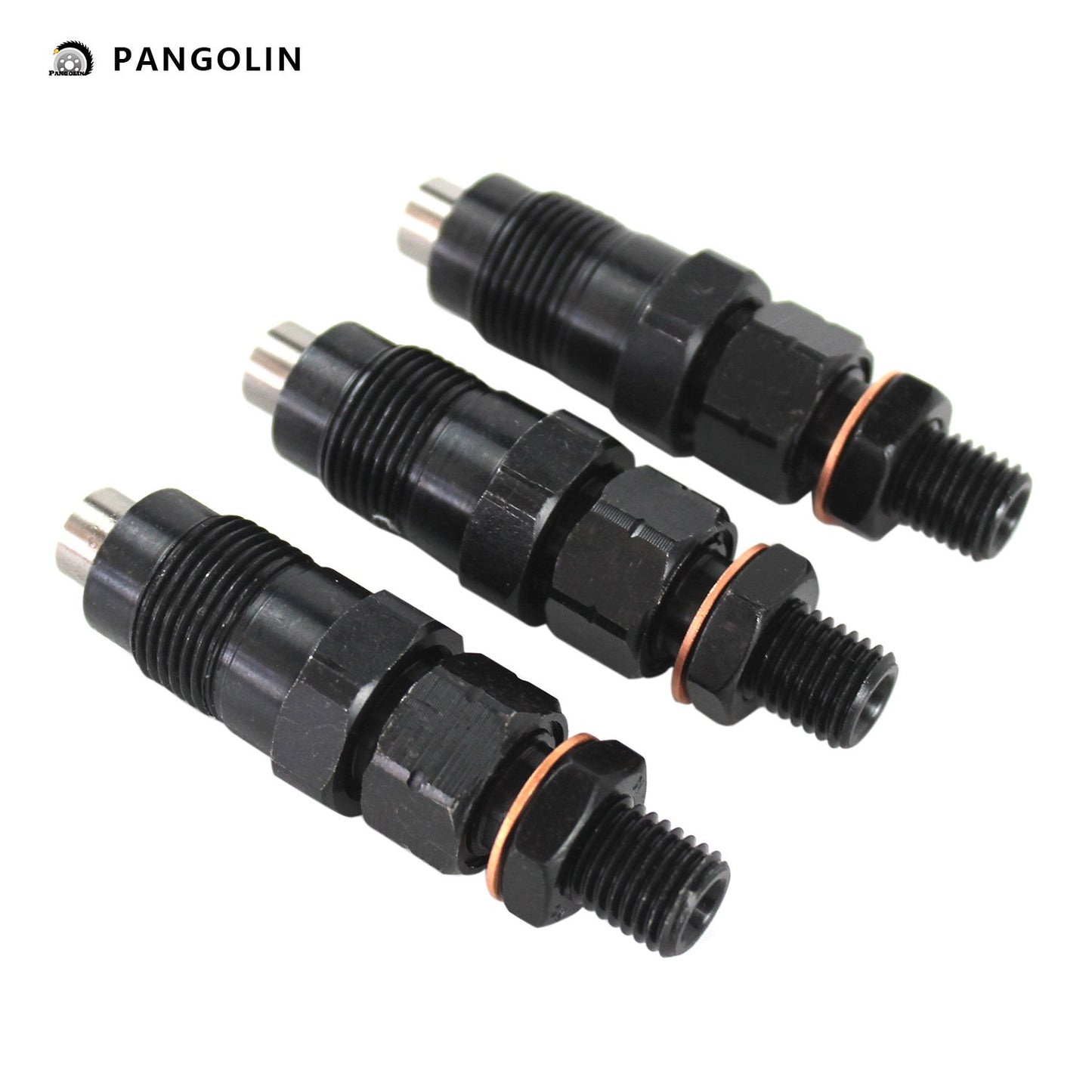 PANGOLIN 3Pcs Fuel Injector 131406360 Fits for New Holland Tractors 1320 1520 1530 1620 1630 1715 1720 1725 1925 Diesel Fuel Injectors Replacement Part OE SBA131406360, SBA131406490