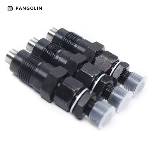 PANGOLIN 3Pcs Fuel Injector 16032-53000 Fits for Reman Kubota D1105 D1105T D1005 D905 Diesel Fuel Injectors Replacement Part OE 16032-53902, 1G065-53000, 16261-53000, 16032-53900