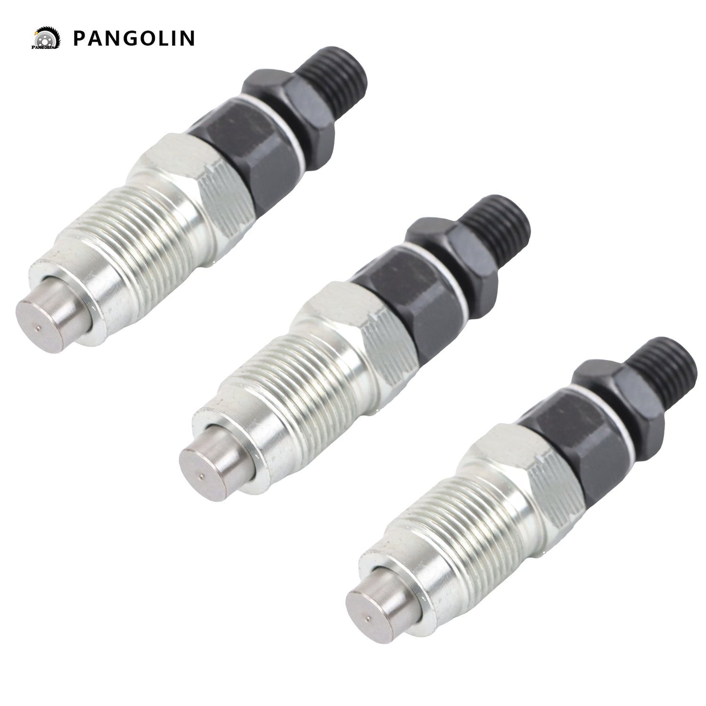 PANGOLIN 3Pcs Fuel Injector 16082-53900 Fits for Kubota D1403 D1503 D1703 V2203 Diesel Fuel Injectors Replacement Part OE 16082-53001, 16082-53903, 16082-53000, 19077-53000, 19077-53900