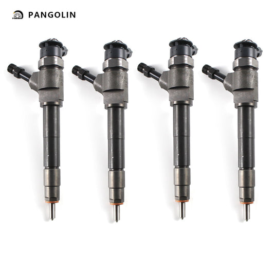 PANGOLIN 4Pcs Fuel Injector 0445110249 Fits for 2006-2012 Ford PK Ranger 3.0L C/R, Mazda BT50 3.0L C/R Diesel Fuel Injectors Replacement Part OE WE0112H50A, WE0113H50