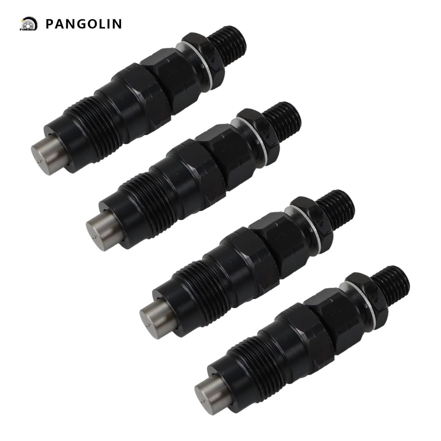 PANGOLIN 4Pcs Fuel Injector 093500-3840 Fits for Mitsubishi L2E L3E S3L S4L S3L2 S4L2 S4S Diesel Engine Diesel Fuel Injectors Replacement Part OE MM435-94101