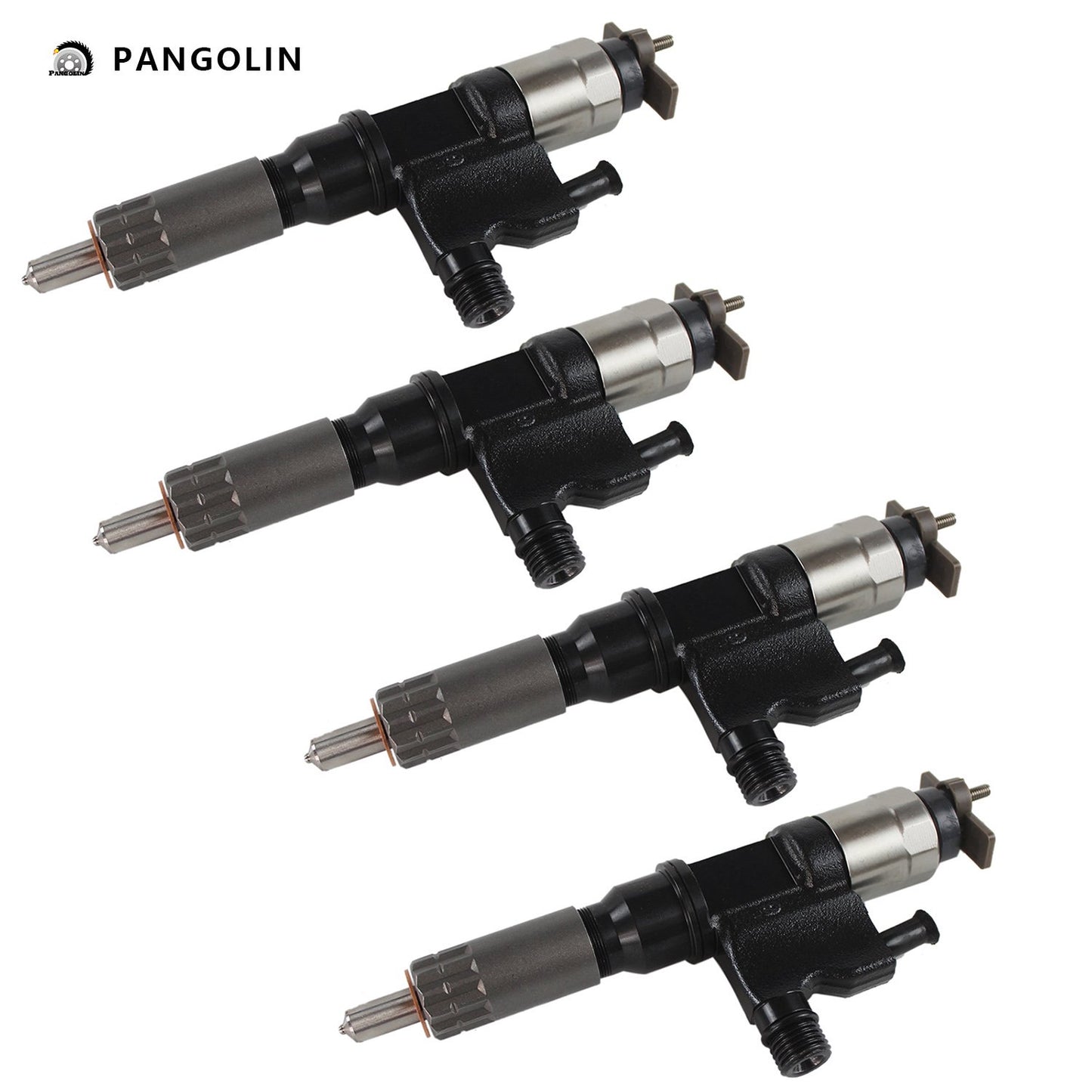 PANGOLIN 4Pcs Fuel Injector 095000-5471 Fits for 2001-2007 Isuzu NPR NPR-HD 5.2L Diesel Fuel Injectors Replacement Part OE 973297035, 8-98151837-0