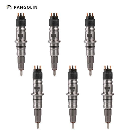 PANGOLIN 6Pcs Fuel Injector 4940095 Fits for 2007-2012 Dodge Ram 2500 3500 6.7L Diesel Fuel Injectors Replacement Part OE 0986435518, 68027067AA, 0445120193