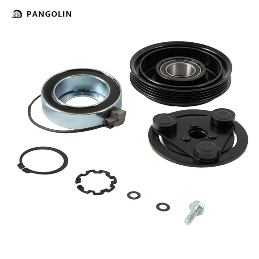 PANGOLIN A/C Air Compressor Clutch Kit 73111FE040 Fit for 2002-2007 Subaru Impreza Air Conditioning Compressor Clutch Assembly Auto Replacement Part OE 3B461-45010, A4201101A01003