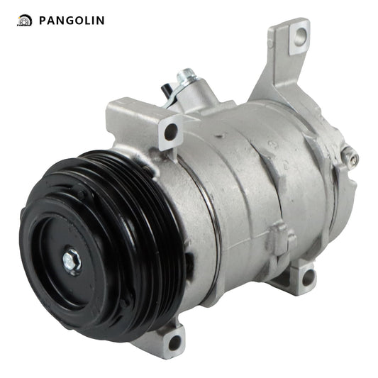 PANGOLIN A/C Compressor CO 29002C Fits for 2001-2009 GMC Yukon Chevrolet Silverado 6.0L 5.3L 4.8L Front Air Conditioning Compressor Replace Part OE# 25891791, 25940199, 25940200