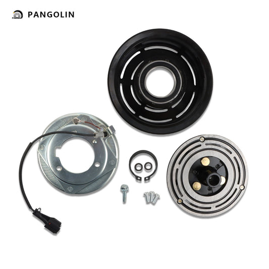 PANGOLIN A/C Compressor Clutch Kit 1607 Fit for 2003-2007 Subaru Forester 2.5L 4CYL Air Conditioning Compressor Clutch Assembly Auto Replacement Part OE 73111-SA010, 73111SA010, 73111FG001