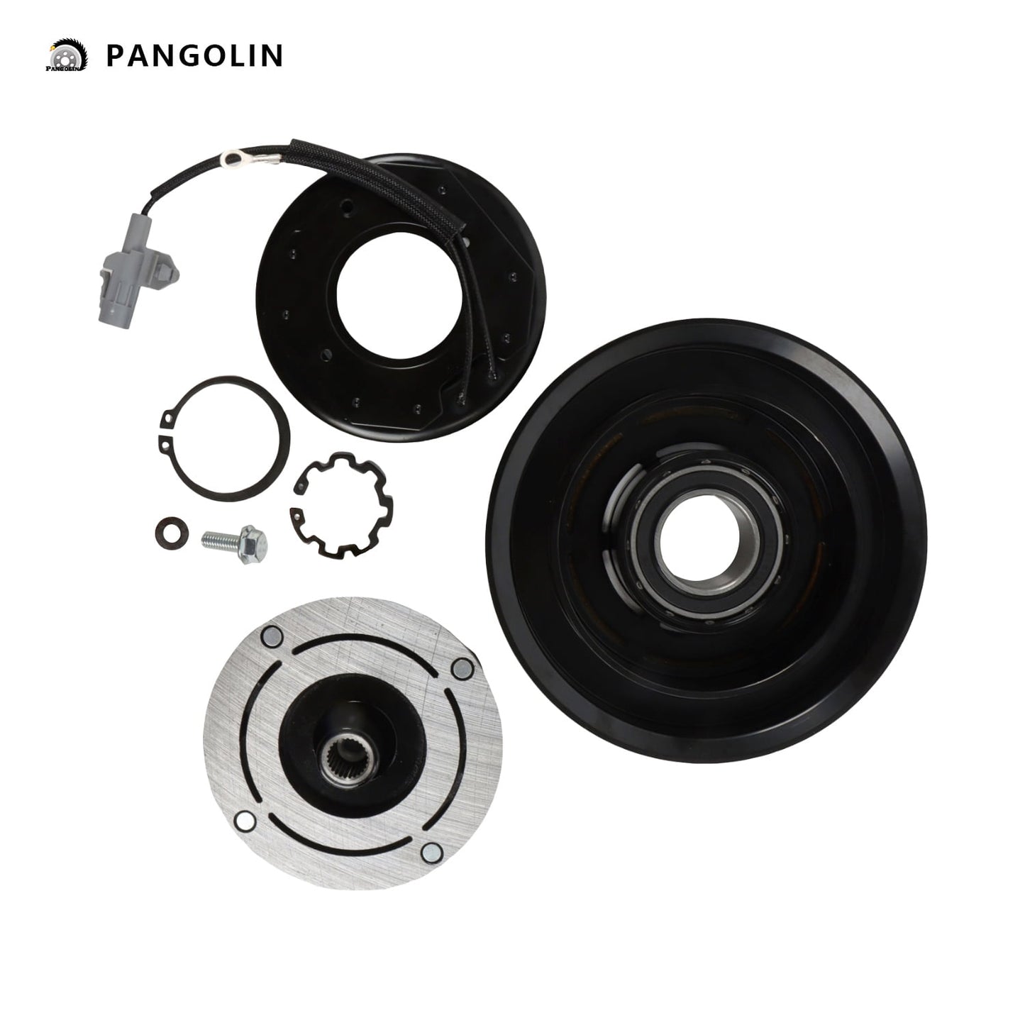 PANGOLIN A/C Compressor Clutch Kit 1671 Fit for 2003-2008 Toyota Corolla 1.8L Air Conditioning Compressor Clutch Assembly Auto Replacement Part