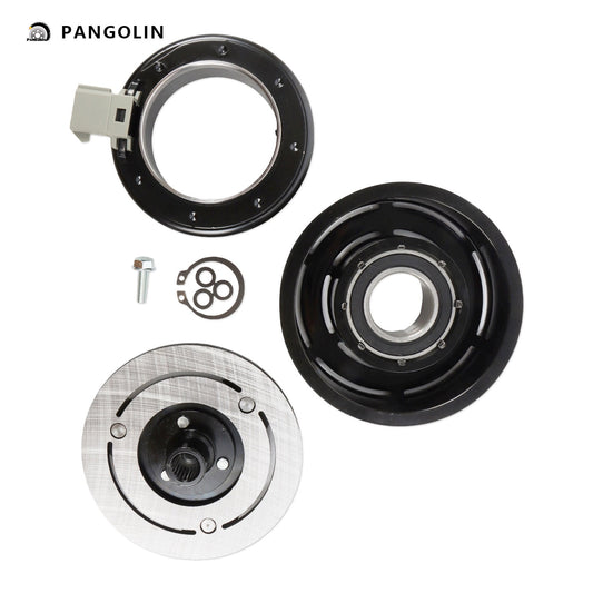 PANGOLIN A/C Compressor Clutch Kit 1869 Fit for 2004-2006 Ford F-150 4.6L 5.4L Air Conditioning Compressor Clutch Assembly Auto Replacement Part OE 101290C, 4L3Z-19703-AB, 4L3Z19703AC, 9U2Z19V703ARM