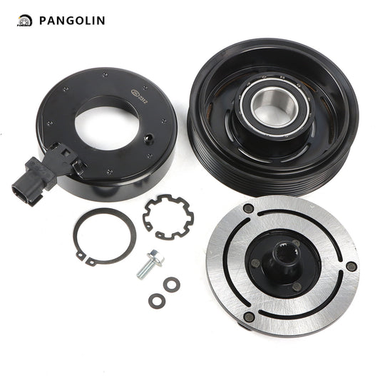 PANGOLIN A/C Compressor Clutch Kit 68294506AC Fit for 2011-2016 Jeep Grand Cherokee 3.6L Air Conditioning Compressor Clutch Assembly Auto Replacement Part OE 68084274AB