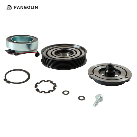 PANGOLIN A/C Compressor Clutch Kit 92600JM01D Fit for 2008-2015 Nissan Rogue 2.5L Air Conditioning Compressor Clutch Assembly Auto Replacement Part