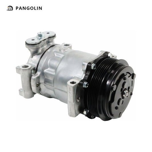 PANGOLIN A/C Compressor Fits for 1996-2000 Chevrolet K1500 K2500 K3500 P30 Blazer, GMC C1500 C2500 P3500 Front Air Conditioning Compressor Replace Part OE# CO 4440C, 1136557, 1136519, 1136527