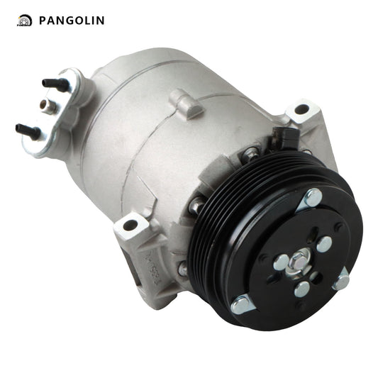 PANGOLIN A/C Compressor Fits for 2002-2012 Chevrolet Cavalier Cobalt HHR Malibu, Pontiac G5 Pursuit Sunfire, Saturn Aura Ion Front Air Conditioning Compressor Replace Part OE# CO 20741C, 2020756R