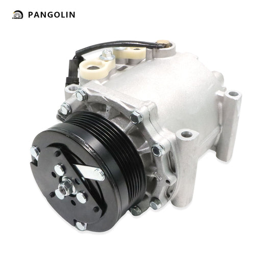 PANGOLIN A/C Compressor Fits CO 10596AC for 1998-2005 Mitsubishi Mirage Lancer Galant Eclipse, 2001-2005 Sebring Stratus Front Air Conditioning Compressor Replace Part OE# 78483, 20-11166-R