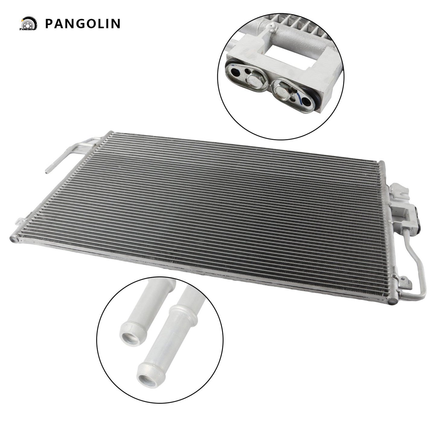 PANGOLIN A/C Condenser 3675 Fit for 2008 Escape, 2008 Mazda Tribute, 2008 Mercury Mariner Air Conditioning Condenser Auto Replacement Part OE 73675, YJ535, 8L8Z19712J, 8L8Z19712J