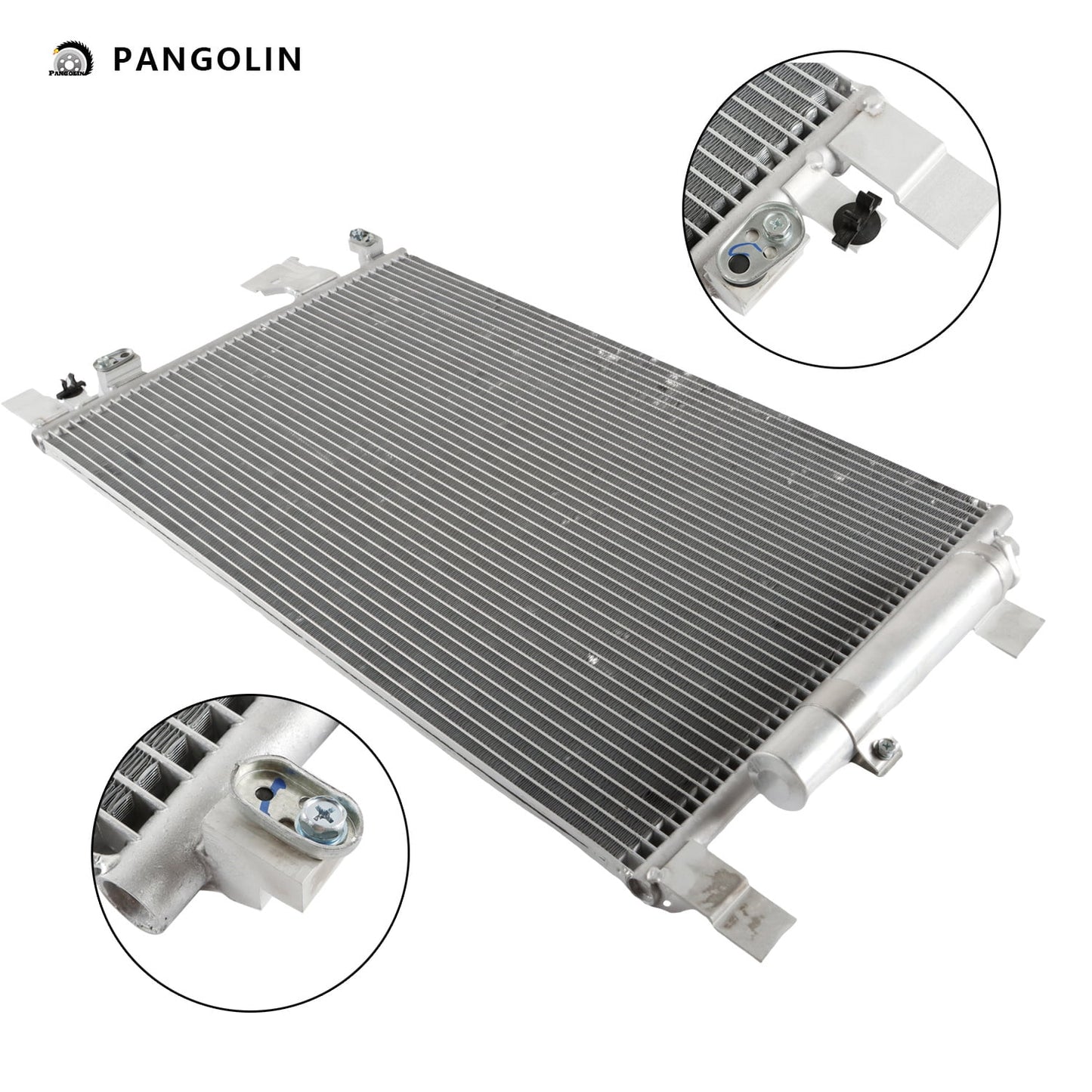 PANGOLIN A/C Condenser 3747 Fit for 2008-2017 Mitsubishi Lancer, 2007-2020 Mitsubishi Outlander RVR Air Conditioning Condenser Auto Replacement Part OE 73747, 10514, 7812A204, MI3030172