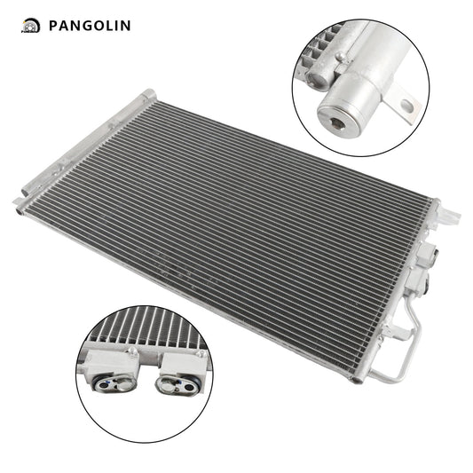 PANGOLIN A/C Condenser 3789 Fit for 2008-2017 Chevrolet Equinox, 2010-2017 GMC Terrain, 2008-2009 Pontiac Torrent, 2007-2009 Suzuki XL-7 Air Conditioning Condenser Auto Replacement Part OE 10542