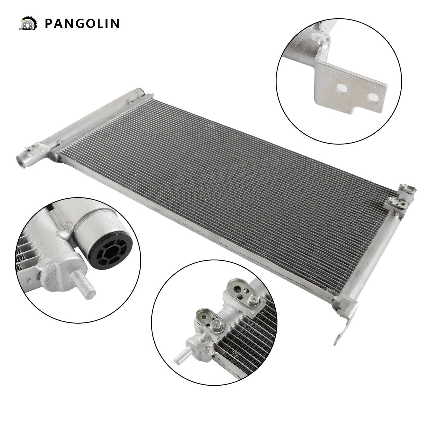 PANGOLIN A/C Condenser 3790 Fit for 2010-2015 Toyota Prius, 2011 Lexus CT200h Air Conditioning Condenser Auto Replacement Part OE 73790, 8846047150, TO3030316