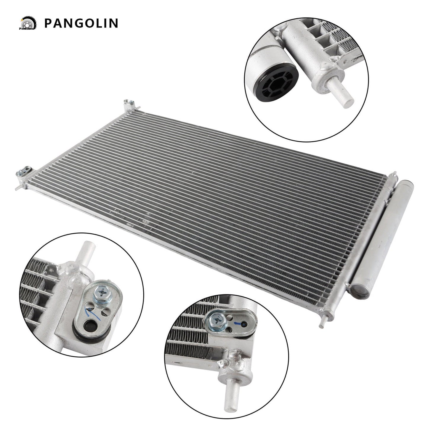 PANGOLIN A/C Condenser 3965 Fit for 2013-2022 Acura ILX, 2012-2015 Honda Civic Air Conditioning Condenser Auto Replacement Part OE 73965, 80110TR0A02, HO3030156