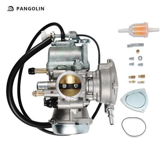 PANGOLIN Carburetors Kit 13200-05G01 Fit for 2002-2009 Ozark 250 LT-F250, 2012-2014 Ozark 250 LT-F250 Auto Carburetor Carb Replacement Part OE 13200-05G00, 13200-05G11, 13200-05G10