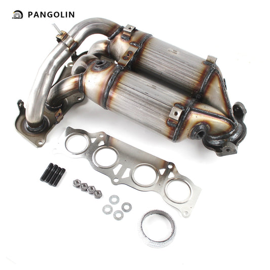 PANGOLIN Catalytic Converter Kit 16385 Compatible with 2001-2003 Toyota Rav4 2.0L Exhaust Direct Fit Catalyst Converter Replacement Part OE 101311 201-1201