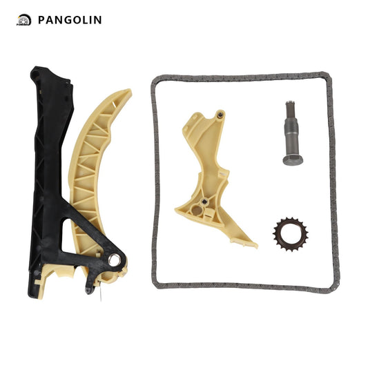 PANGOLIN Engine Timing Chain Kit Fit for 2001-2011 BMW 3 Series, 2003-2011 1 Series, 2006-2009 5 Series, 2004-2008 Z4 Timing Belt Kit Engine Replace Part OE 11348649768, 11311439854