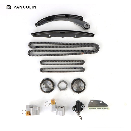 PANGOLIN Engine Timing Chain Kit Fit for 2005-2015 Nissan Xterra Frontier Pathfinder NV1500 NV2500 NV3500, 2009-2012 Suzuki Equator Engine Replacement Part OE 13028-ZK01C, 13028-ZS00A, 13091-ZK00A