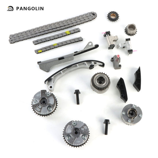 PANGOLIN Engine Timing Chain Kit Fit for 2007-2017 Toyota Camry Avalon RAV4 Sienna Venza, 2010-2017 Lexus RX350 ES350 Timing Belt Kit Engine Replace Part OE 1610039435, 1352131041, 1353031021