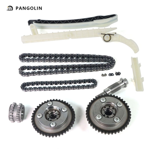 PANGOLIN Engine Timing Chain Kit Fit for 2008-2015 Mercedes-Benz C180 A220 A45 A250 A160 A180 B180 B200 B250 B220 C180 C300 Timing Belt Kit Engine Replace Part OE 0009932178, 0009933978