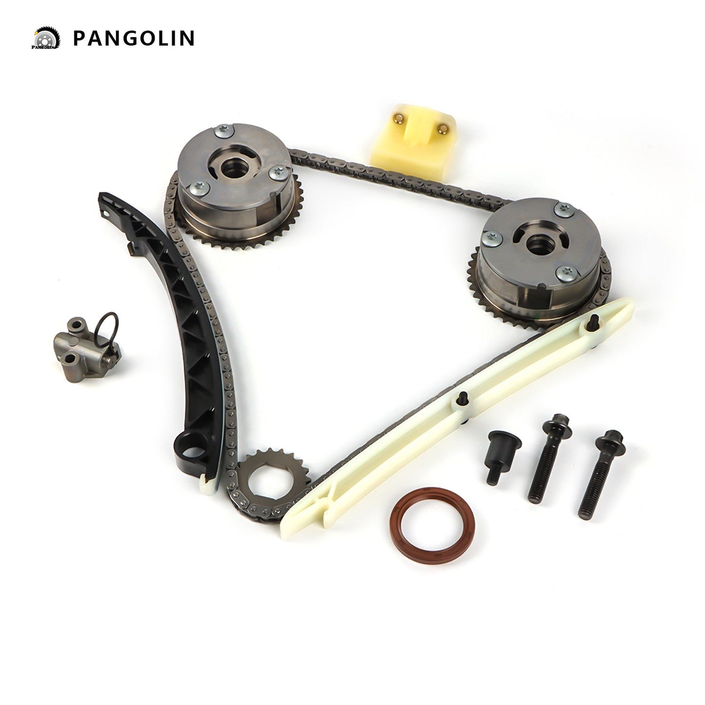 PANGOLIN Engine Timing Chain Kit Fit for 2011-2015 Chevrolet Cruze Sonic, 2013-2015 Buick Encore, 2014-2015 Cadillac ELR Timing Belt Kit Engine Replace Part OE 55355345, 55562235, 55353997