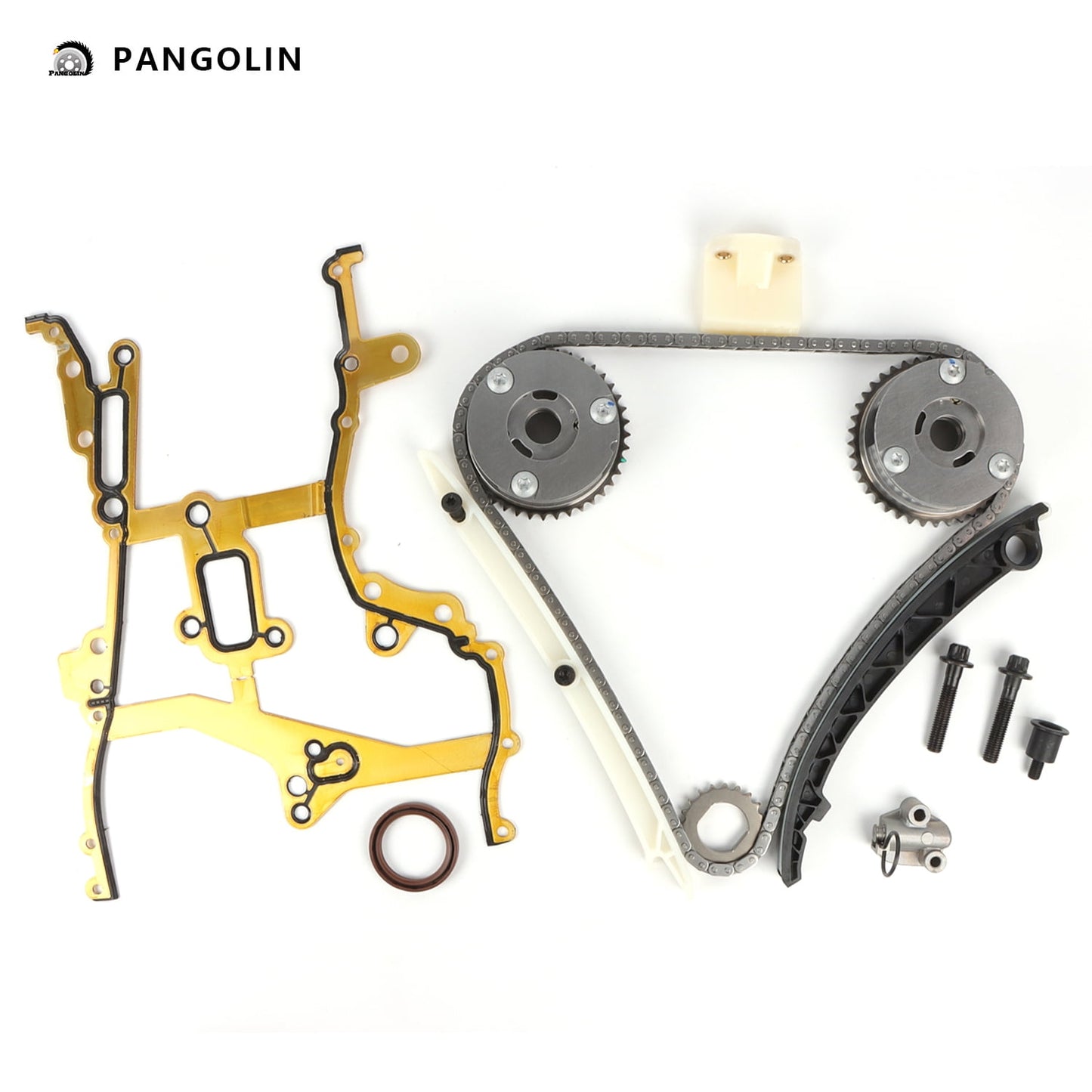 PANGOLIN Engine Timing Chain Kit Fit for 2011-2015 Chevrolet Volt Cruze Sonic, 2013-2015 Buick Encore, 2014-2015 Cadillac ELR Timing Belt Kit Engine Replace Part OE 55355345, 55562235, 55353997