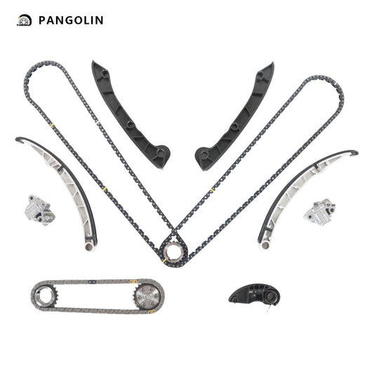 PANGOLIN Engine Timing Chain Kit Fit for 2011-2015 Land Rover Range Rover Sport LR4 Range Rover Timing Belt Kit Engine Replace Part OE LR032048, LR072638, LR051013, LR051011, LR051012, LR095472