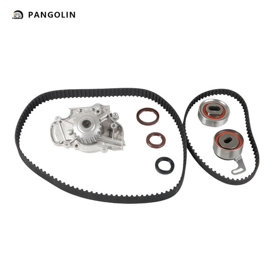 PANGOLIN Engine Timing Chain Kit with Water Pump Fit for 1994-2002 Honda Accord Odyssey, 1997-1999 Acura CL, 1998-1999 Isuzu Oasis Timing Belt Kit Engine Replace Part OE TS26244, ITM244, TBK244