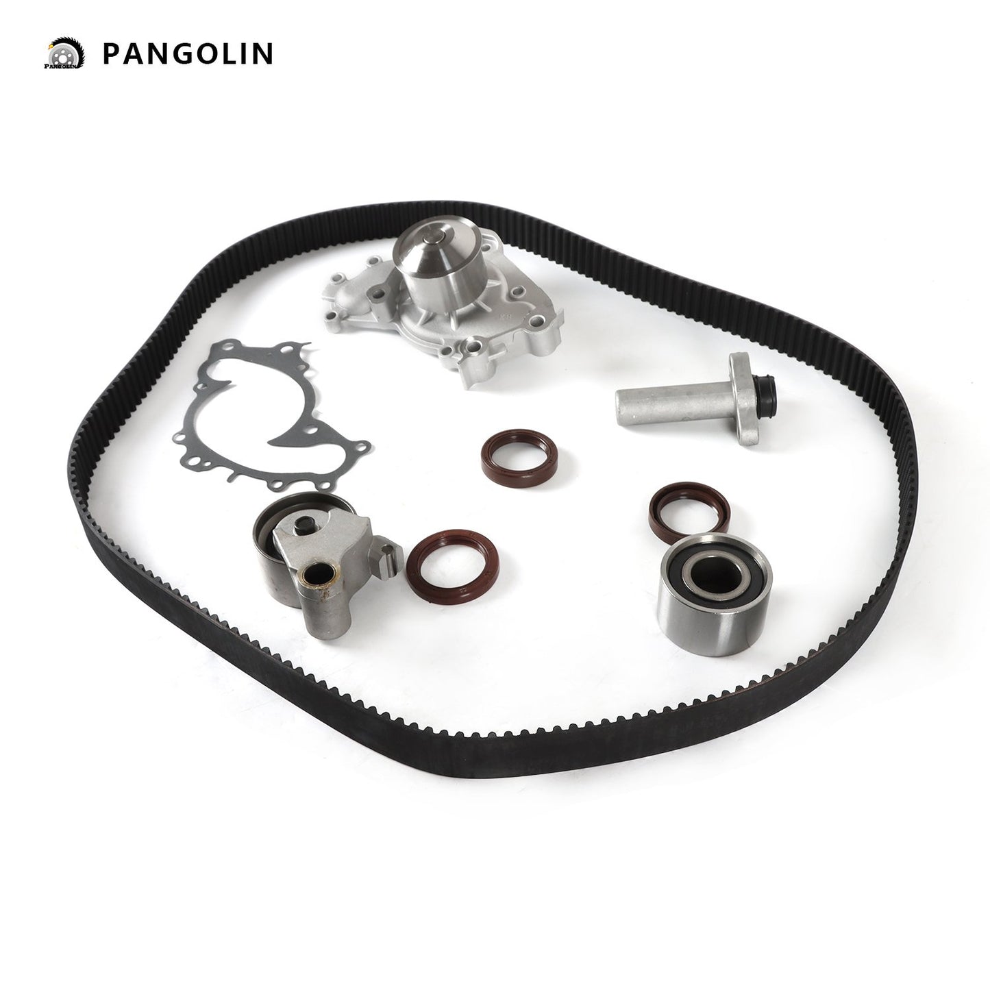 PANGOLIN Engine Timing Chain Kit with Water Pump Fit for 1994-2004 Lexus ES300 RX300, 1994-2004 Toyota Camry Avalon Sienna Solara Timing Belt Kit Engine Replace Part OE TBK257, WPTO033, TS26257