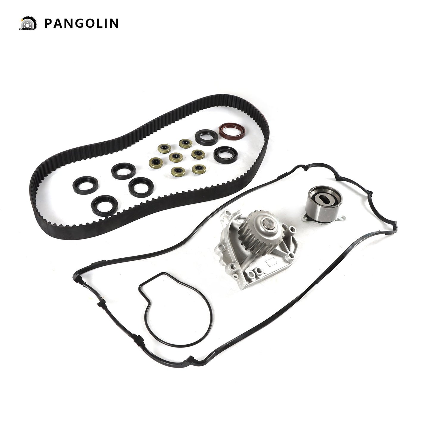 PANGOLIN Engine Timing Chain Kit with Water Pump Fit for 1997-2001 Honda CR-V, 1996-2001 Acura Integra Timing Belt Kit Engine Replace Part OE TCKWP184, VS50362R, ES72132, ES72179, TS26184