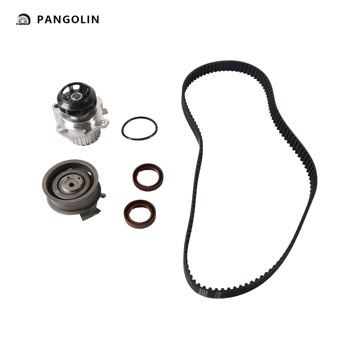 PANGOLIN Engine Timing Chain Kit with Water Pump Fit for 1998-2005 Volkswagen Beetle Golf Jetta Timing Belt Kit Engine Replace Part OE 180-2220, 038103085C, 034115147A, 07754005038