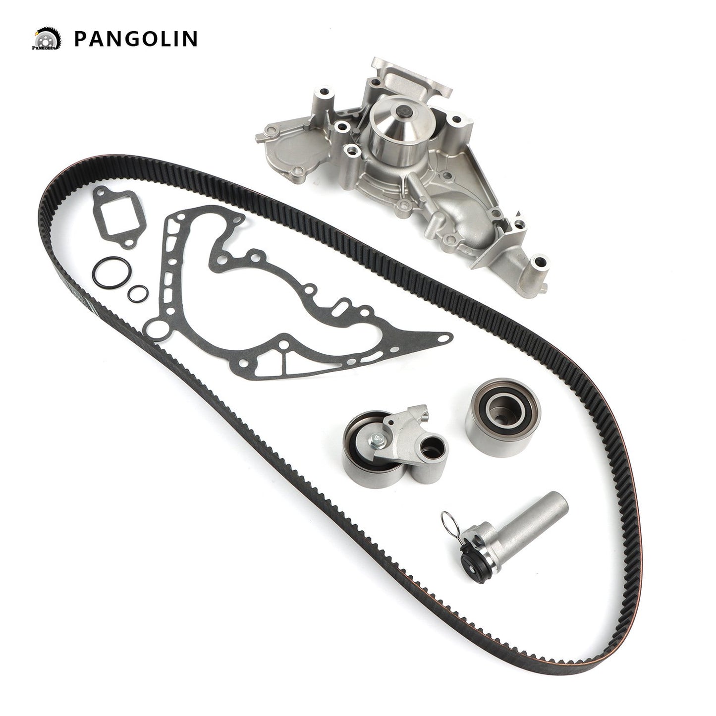 PANGOLIN Engine Timing Chain Kit with Water Pump Fit for 1998-2007 Lexus LX470 SC400 GS400 GS430, 2000-2007 Toyota Tundra Sequoia 4Runner Timing Belt Kit Engine Replace Part OE TKT021, TCKWP298