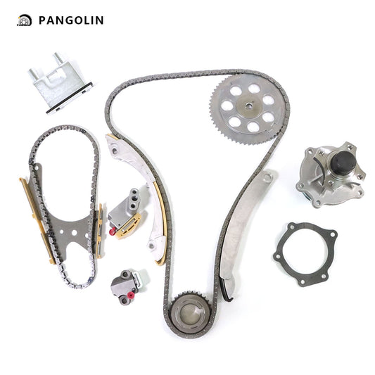 PANGOLIN Engine Timing Chain Kit with Water Pump Fit for 2002-2007 Chevrolet Trailblazer Colorado, GMC Envoy Canyon, Buick Rainier Timing Belt Kit Engine Replace Part OE WP-9234, TK10428D