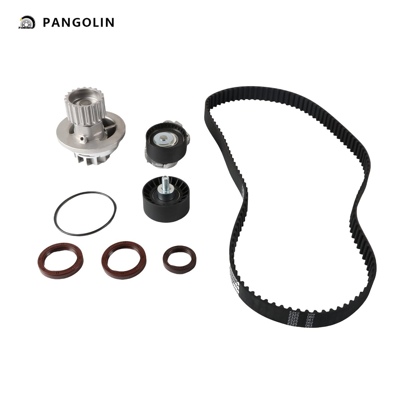 PANGOLIN Engine Timing Chain Kit with Water Pump Fit for 2004-2008 Chevrolet Aveo, 2007-2008 Chevrolet Aveo5 Timing Belt Kit Engine Replace Part OE GTKWP335, WP335K1A, TB335LK1, CPK1320