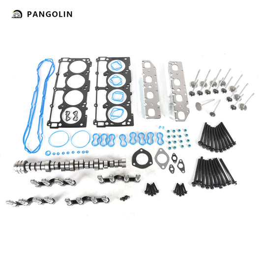 PANGOLIN MDS Camshaft Lifters Kit with Intake & Exhaust Valves 53021726AD Fit for 2009-2015 Ram 1500, 2009 Chrysler Aspen, Dodge Durango Engine Camshaft Bolt Aftermarket Replace Part