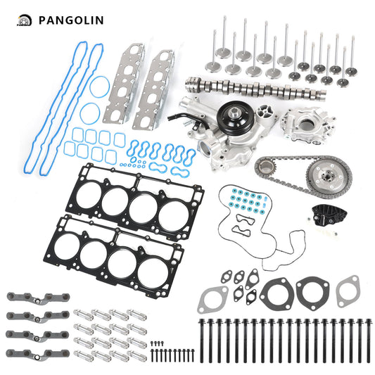 PANGOLIN MDS Camshaft Lifters Kit with Water & Oil Pump 53021622BH Fit for 2011-2019 Ram 1500, 2009 Chrysler Aspen, 2009-2010 Dodge Ram 1500 Engine Camshaft Bolt Aftermarket Replace Part