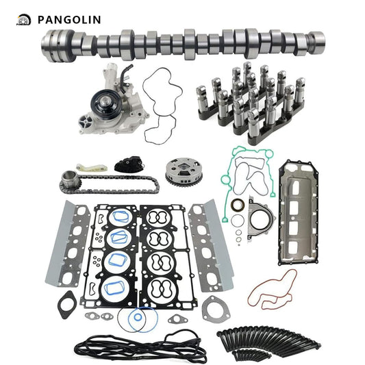 PANGOLIN MDS Camshaft Lifters Kit with Water Pump 53021726AF Fit for 2009-2010 Dodge Ram 1500, 2011-2015 Ram 1500, 2009 Chrysler Aspen, Dodge Durango Engine Camshaft Bolt Aftermarket Replace Part