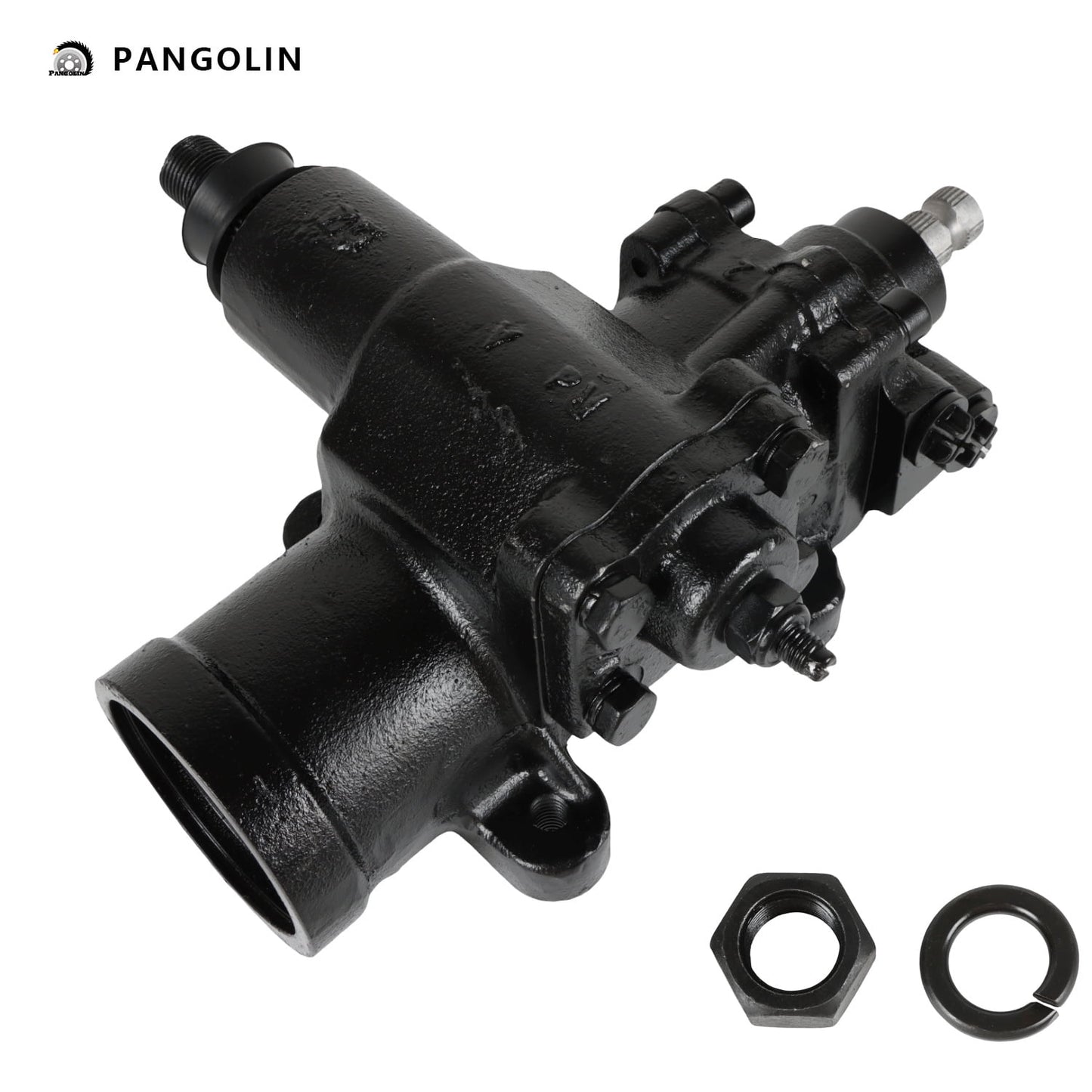 PANGOLIN Power Steering Gear Boxes 27-6509 Fit for 1964-1976 Chevrolet Camaro Chevelle El Camino Laguna Malibu Gearbox Assembly Replacement OE 27-7529, 276509, 18200309-101