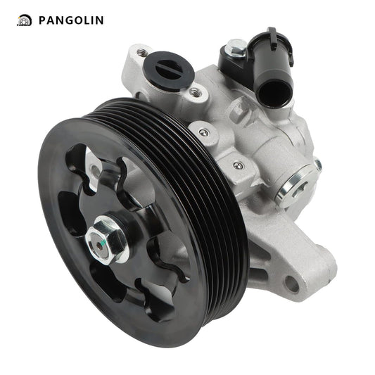 PANGOLIN Power Steering Pump 21-5456 with Pulley Fits for 2006-2011 Civic 1.8L, OE-Quality Power Assist Pump, Replace OE 21-5456 55-5822 56110-RNA-A01 36-215668