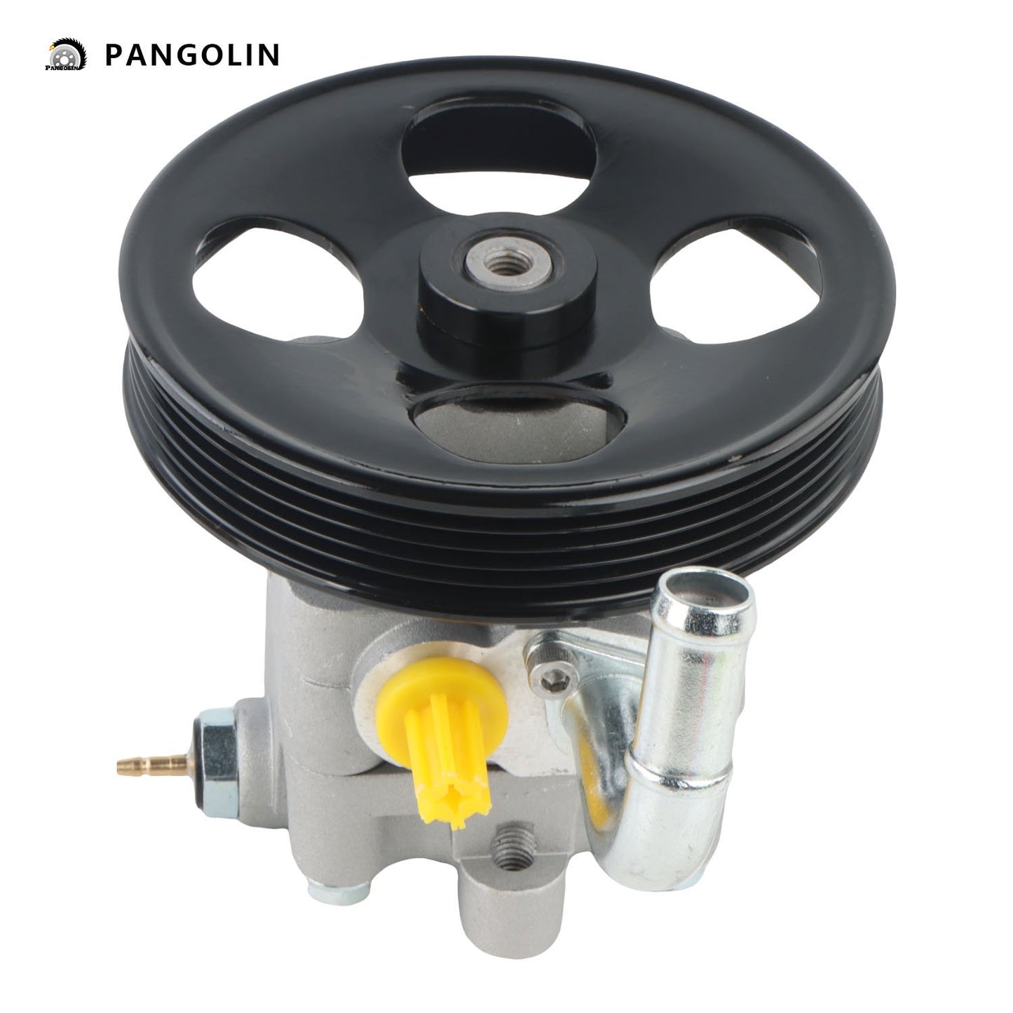 PANGOLIN Power Steering Pump with Pulley 21-5142 Compatible with 1999-2003 Mazda Protege, 2002-2003 Mazda Protege5 Power Assist Steering Pump Replacement Part OE 215142, B26K32650B