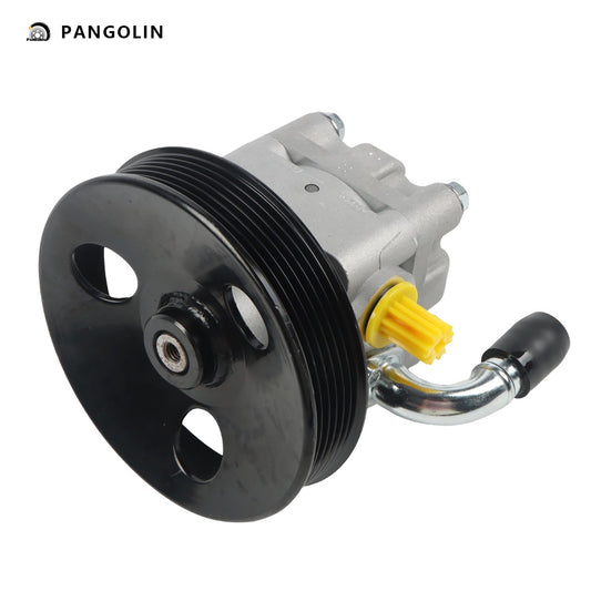 PANGOLIN Power Steering Pump with Pulley 21-5284 Compatible with 2001-2003 Infiniti QX4, 2001-2004 Nissan Pathfinder Power Assist Steering Pump Replacement Part OE 491104W000, 491104W015