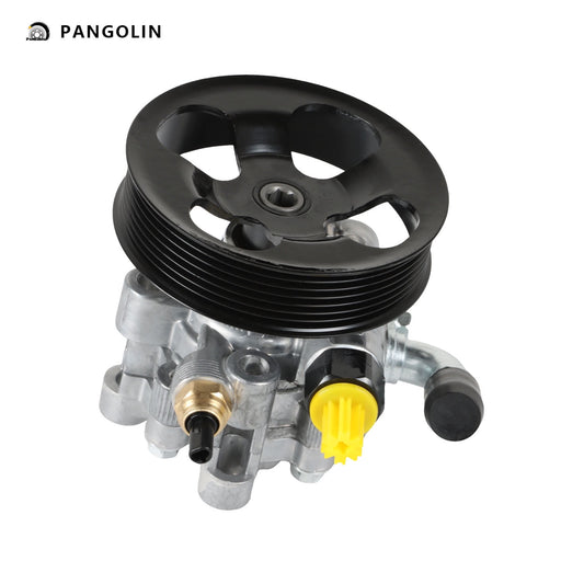 PANGOLIN Power Steering Pump with Pulley 21-5363 Compatible with 2003-2010 Toyota 4Runner FJ Cruiser Sienna Tundra Power Assist Steering Pump Replacement Part